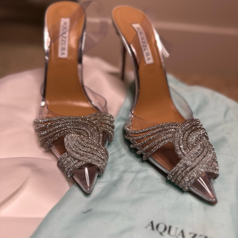 AQUAZZURA
Gatsby 105 Slingback Heel - Picture 4 of 7